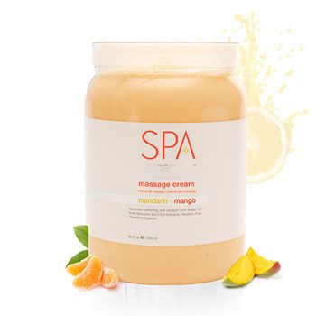BCL SPA Mandarin & Mango Massage Cream 64oz