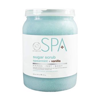 BCL SPA Spearmint & Vanilla Sugar Scrub 64oz