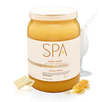 BCL SPA Milk & Honey Sugar Scrub 64oz