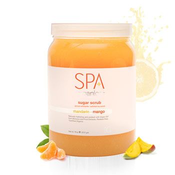 BCL SPA Mandarin & Mango Sugar Scrub 64oz