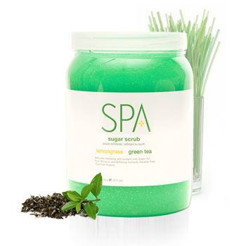 BCL SPA Lemongrass & Green Tea Sugar Scrub 64oz