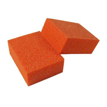 Orange Manicure Mini Buffing Blocks 2 Ways