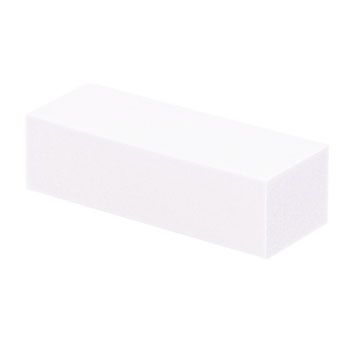 White Manicure Buffing Block 3 Ways