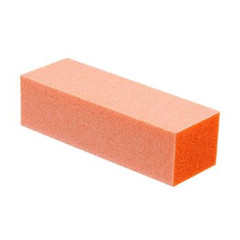 Orange Manicure Buffing Blocks 3 Ways