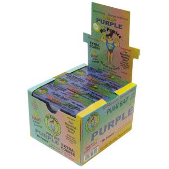 Purple Pumice Bar 12/box