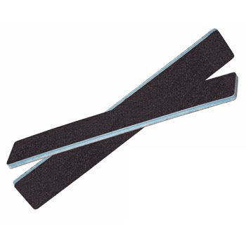 Jumbo Nail File Black - Blue Center 50/pack