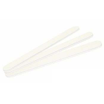 Nail File White - White Center 50/pack