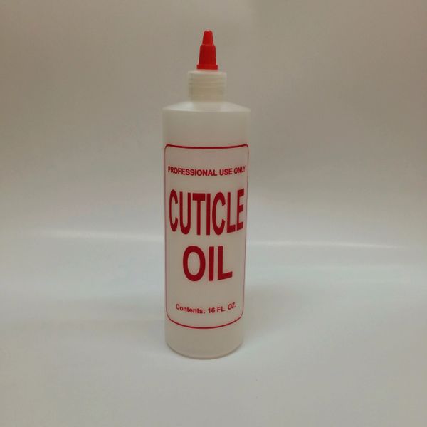 Empty Bottle 16oz Cuticle Oil