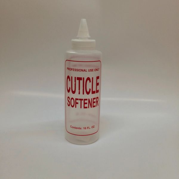 Empty Soft Bottle 16oz Cuticle Softner
