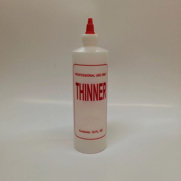 Empty Bottle 16oz Thinner