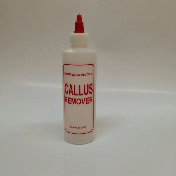 Empty Bottle 8oz Callus Remover