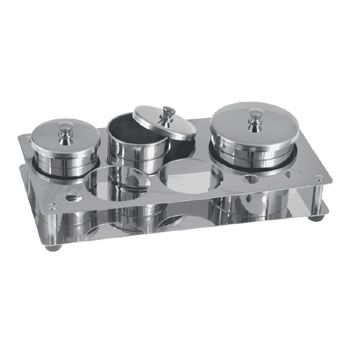 3-Piece Stainless Steel Powder & Liquid Set