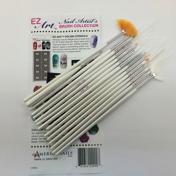 Nail Art Brushes_ EZ Art