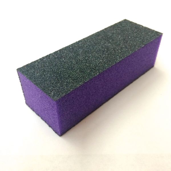 Buffer_ Purple with Black Grit