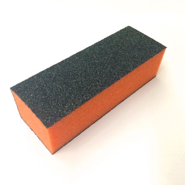 Buffer_Orange With Black Grit