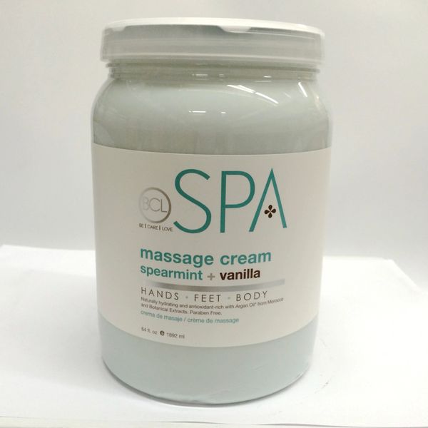 BCL Spearmint Massage Cream 64oz