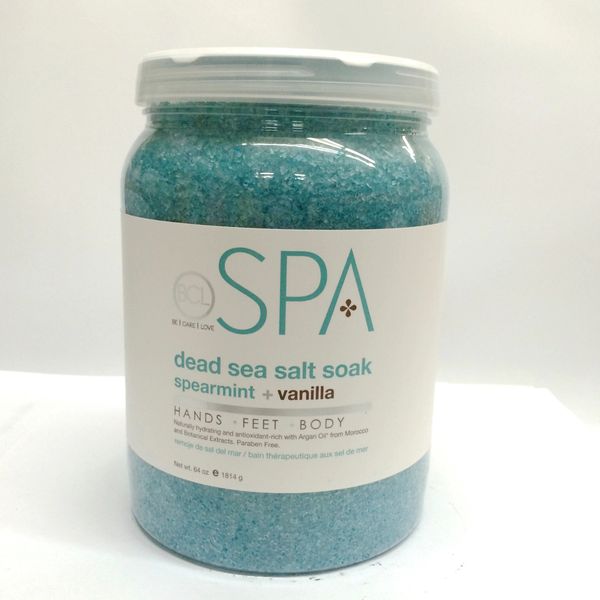 BCL Spearmint Salt Soak 64oz