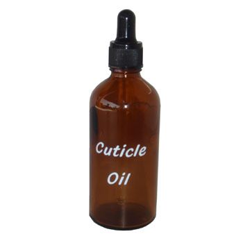 Cuticle Oil Amber Bottle with Dropper