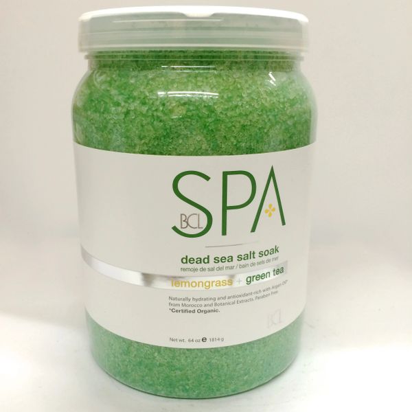 BCL Lemongrass + Green Tea Sugar Scrub (64 oz) - Beauty Depot