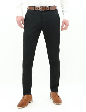 Daniel Hechter Black Slim Chino