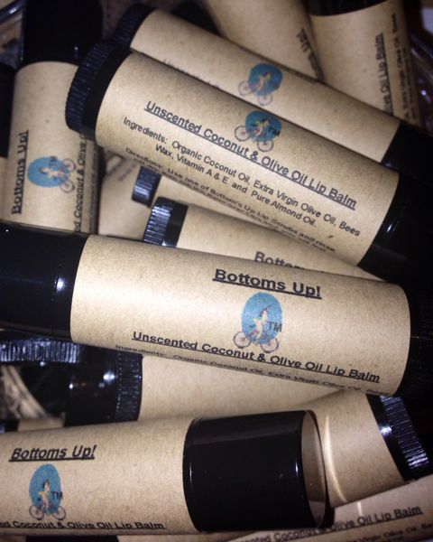 "Unscented " Coconut Oil Infused Lip Balm (Large) .75 oz