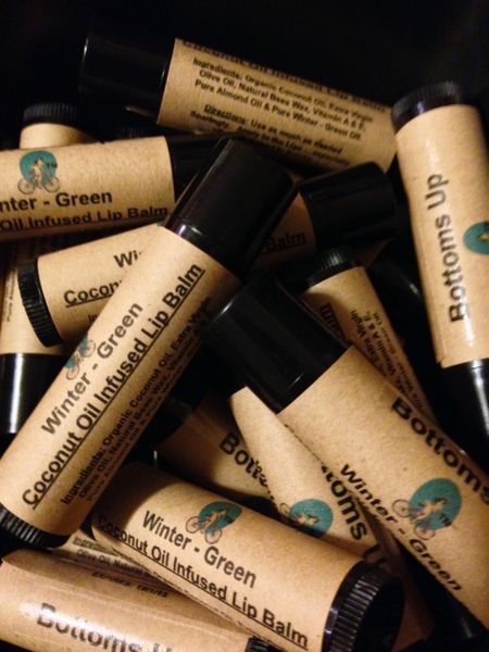 "Winter-Green " Coconut Oil Infused Lip Balm (Large) .75 oz