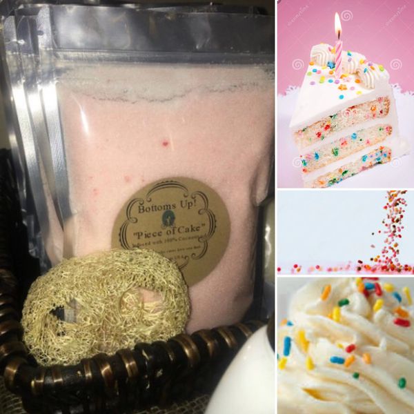 Piece Of Cake All Natural Oil Infused Hand Foot Body Scrub Coconut Oil Skincare Men Women Wholesale Beauty Cosmetics