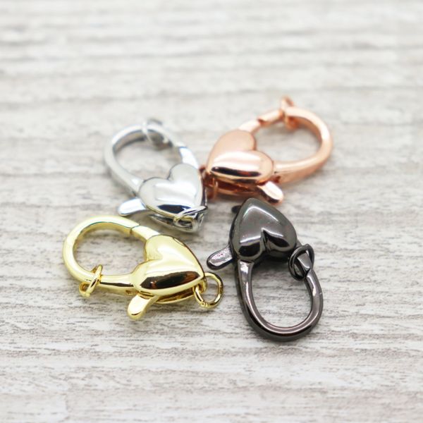 30 Pcs Gold Lobster Claw Clasps Keychain for Jewelry Making,Metal