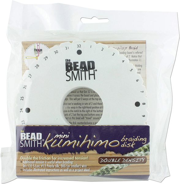 The Beadsmith Round Kumihimo Disk