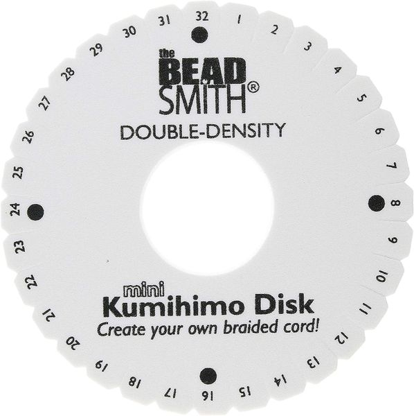 The Beadsmith Round Kumihimo Disk