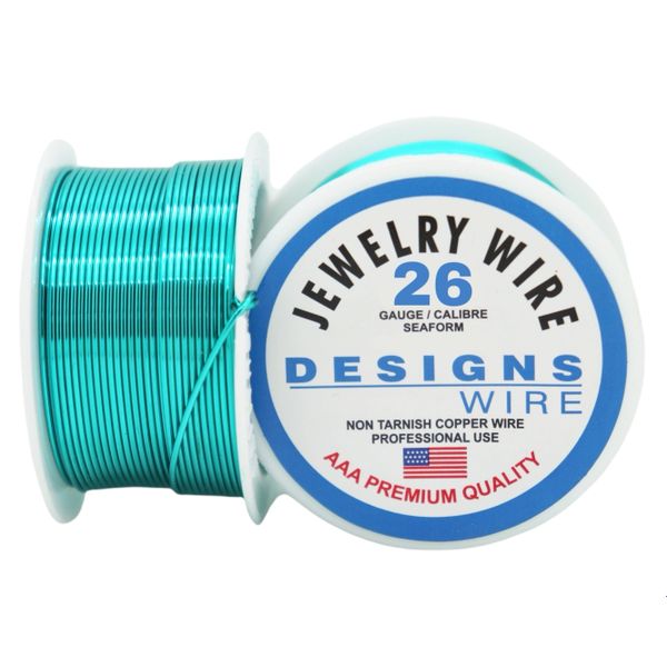 Copper Craft Wire, Parawire 26ga Blue Enameled 200' Roll
