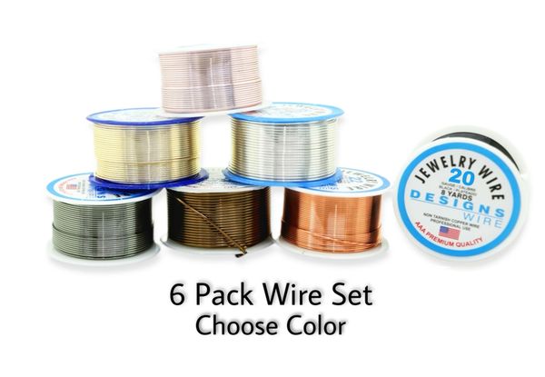 Copper Wire 18 Gauge Gold Color 8 Yards