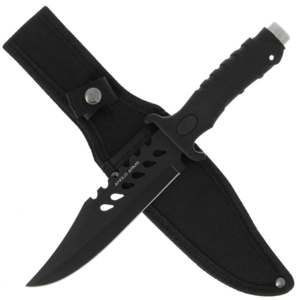 Anglo Arms Apache Hunting Survival Knife With Saw Back & Sheath Crossbows, Fishing Tackle