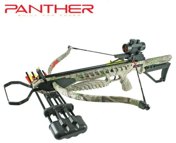 Anglo Arms Panther 175lb Deluxe CAMO Crossbow Kit With
