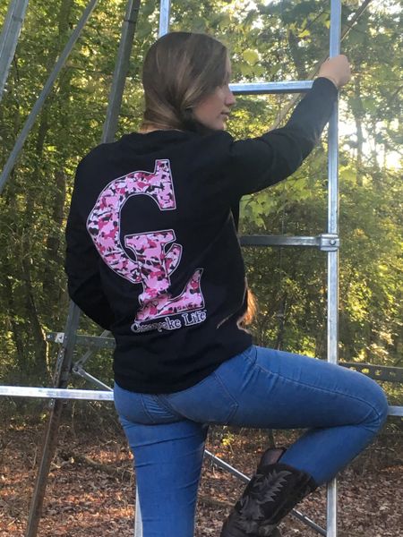 CL Pink Camo Long Sleeve