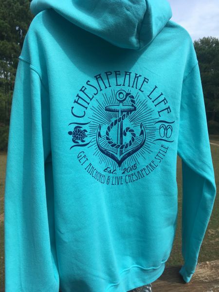 Get Anchored Hoodie w/ Zipper