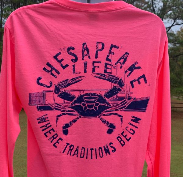Crabbing Traditions Long Sleeve Shirt