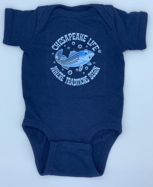 Baby Rockfish Short Sleeve Onesie