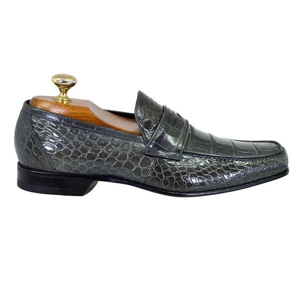 caporicci alligator loafer