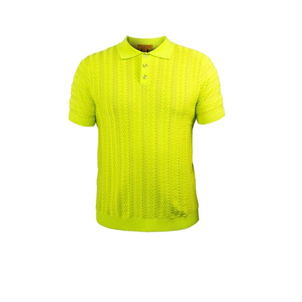 Prestige Textured Knit Polo Shirt | Cellini Uomo | Mauri | Calzoleria ...