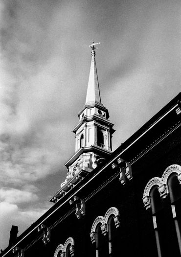 North Church steeple in Portsmouth, New Hampshire - Architectural Photography by S&C Design Studios