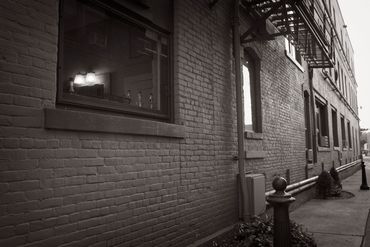 Black Hawk Hotel Alley - Cedar Falls, Iowa - Architectural Photography by S&C Design Studios