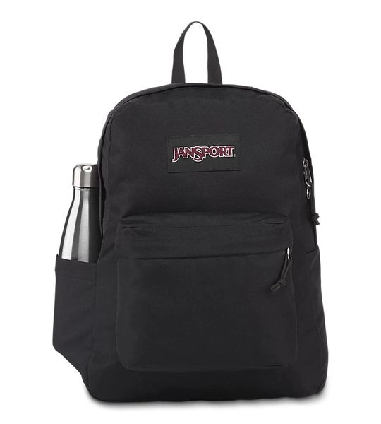 JanSport SuperBreak Backpack Black - In store purchase available at Luggage Choice