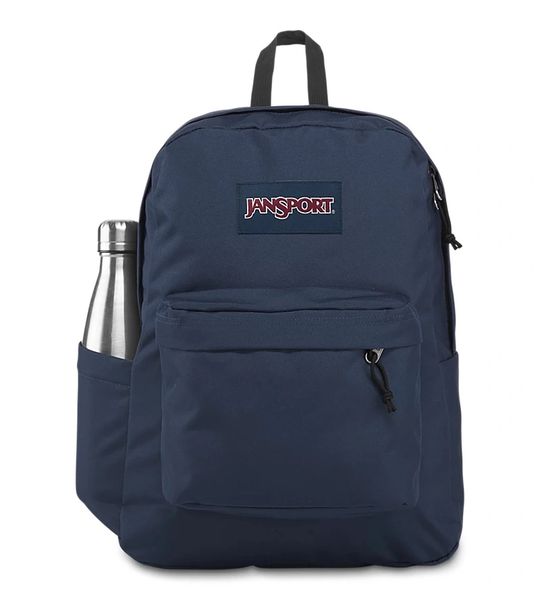 JanSport SuperBreak Backpack Navy - In store purchase available at Luggage Choice