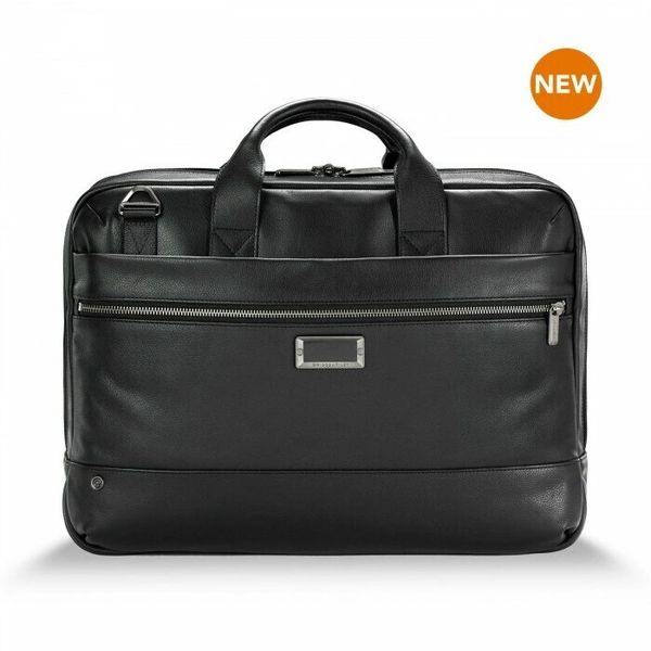 Briggs & Riley @ Work Leather Medium Brief