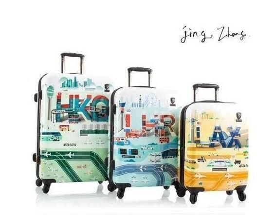 Heys Jing Zhang I.A.T.A. Fashion Spinner 3 Piece Hardside Luggage Set