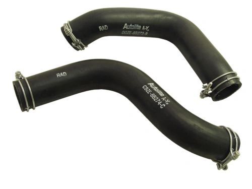 1970 Boss 302 Radiator Hose Set Mustang 302 / 351 W / B302 Autolite w/ Staples