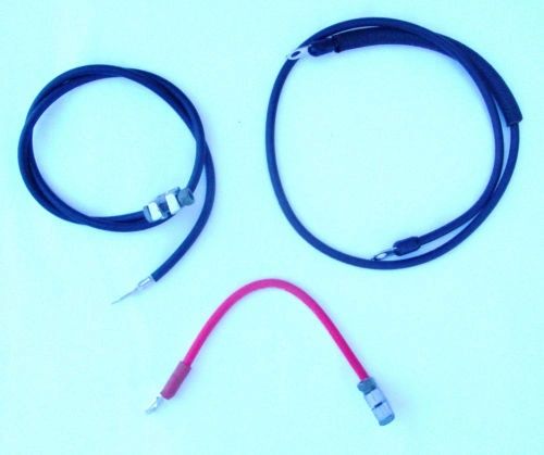 Battery Cable Set 1968-1969 Mustang Shelby Cougar 428 Cobra Jet