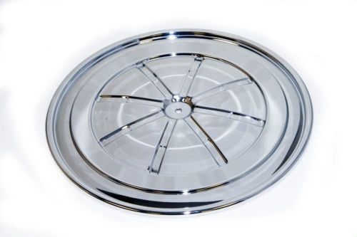 Chrome Air Cleaner Lid 1969/1970 Mustang Boss 302 & 428 Cobra Jet Non Ram-Air