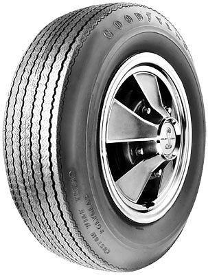 E70-15 Goodyear Polyglas Blackwall Tire 1968 Shelby GT500KR Late 350/500